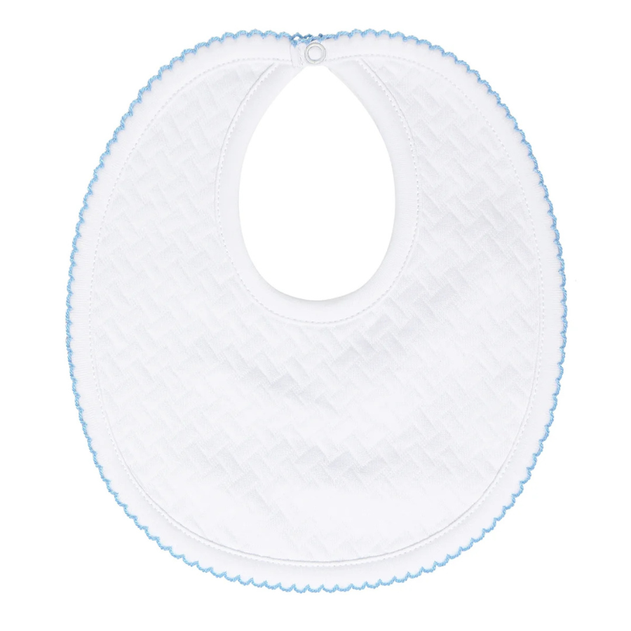 Nella Pima Basket Weave Baby Bib