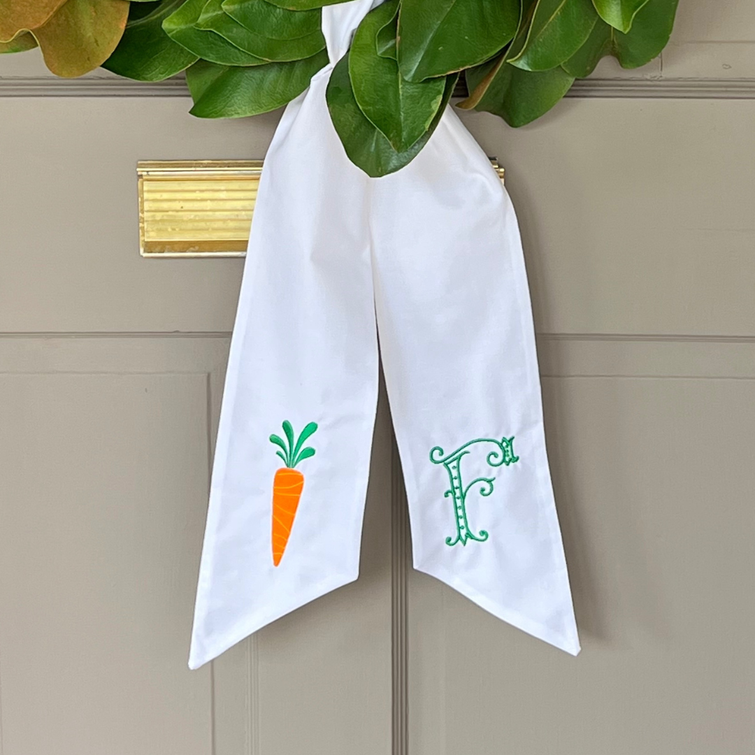 Carrot Wreath Sash