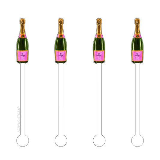 Champagne Acrylic Stir Sticks