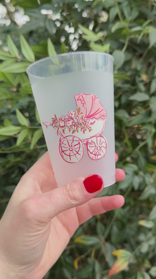 Baby Carriage Shatterproof Cups